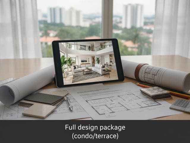Full design package (condo/terrace)